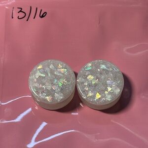 Iridescent Glitter Plugs